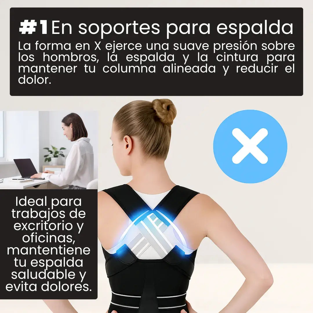 📦 Corrector Postural PRO™ – Alinea tu Espalda en Minutos