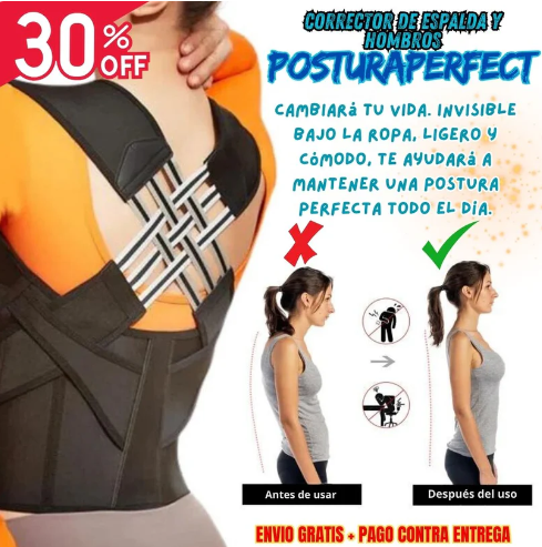 📦 Corrector Postural PRO™ – Alinea tu Espalda en Minutos